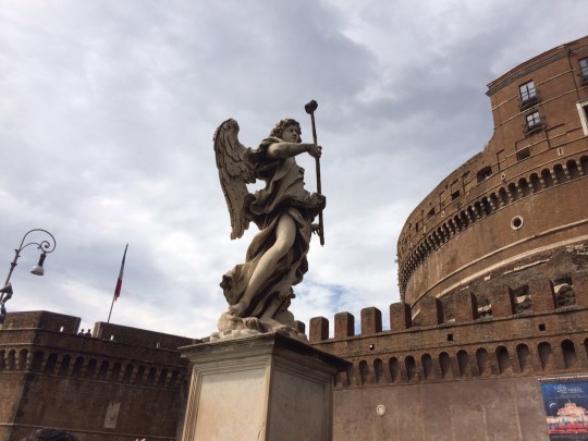 Roma. Underveis med&nbsp;selfiestang